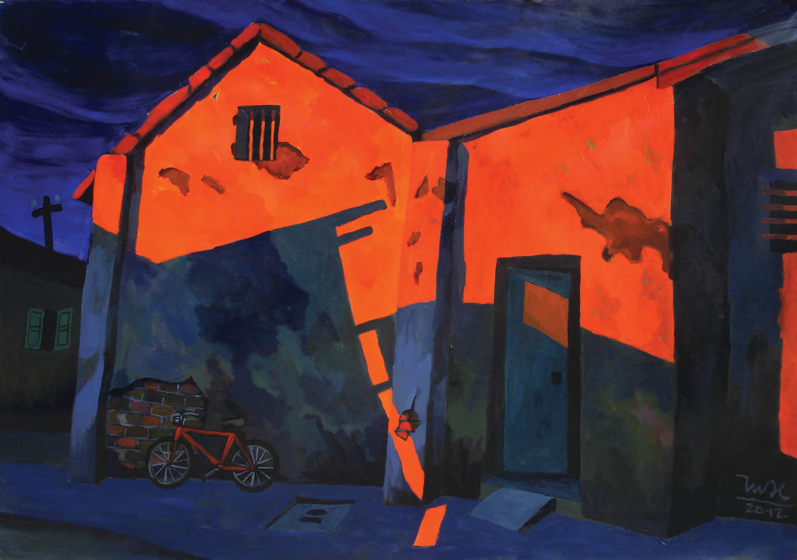 Chiếc xe đạp đỏ